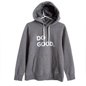 Cotopaxi Women’s Do Good Sweatshirt Grey Hoodie Pullover Organic Athletic Large